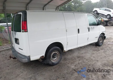 2000 Chevrolet Express из США, поврежденный, VIN 1GCFG25W6Y1148559